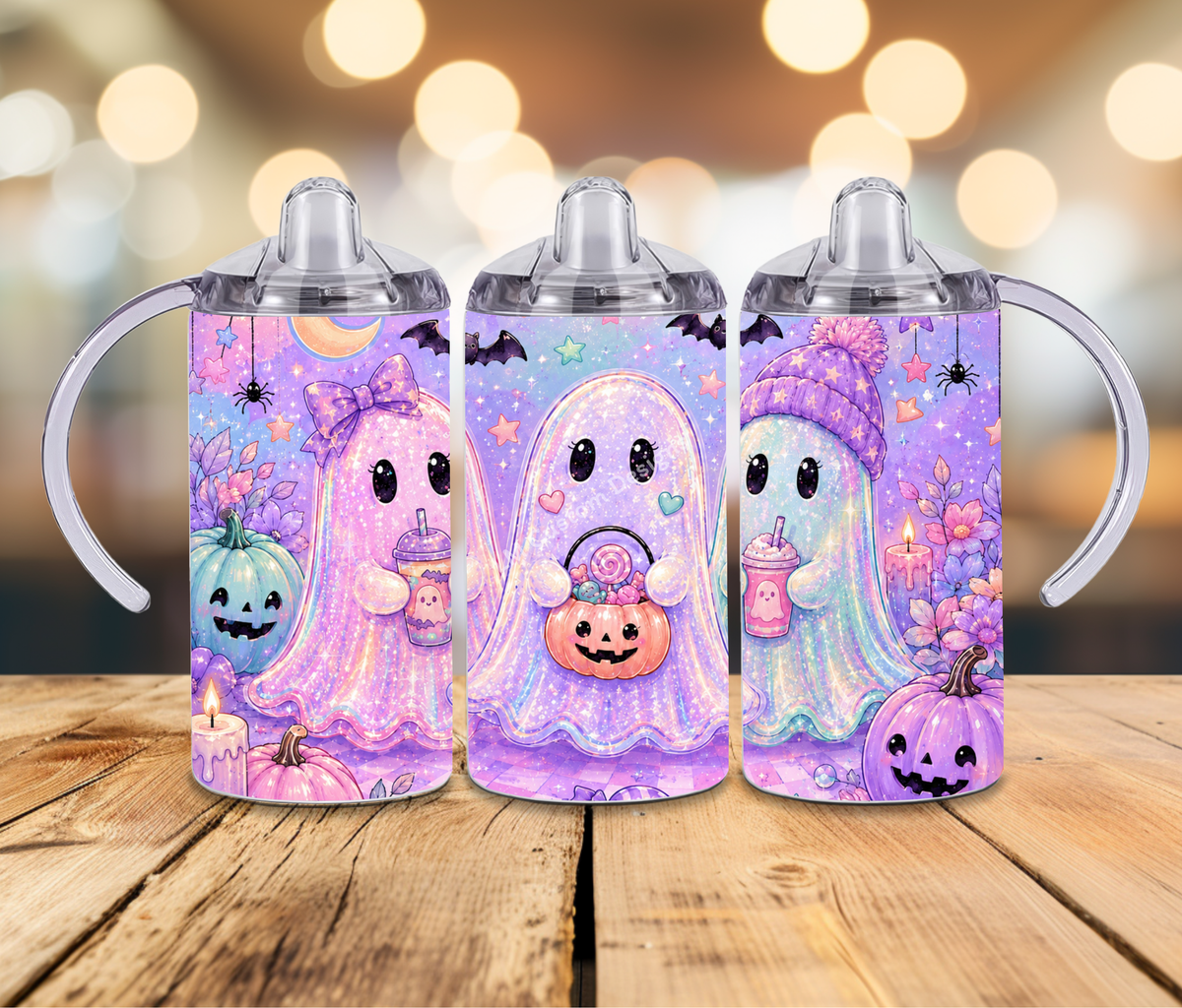 3 Glowy Ghosts