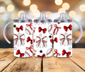 Baseball Red Bows