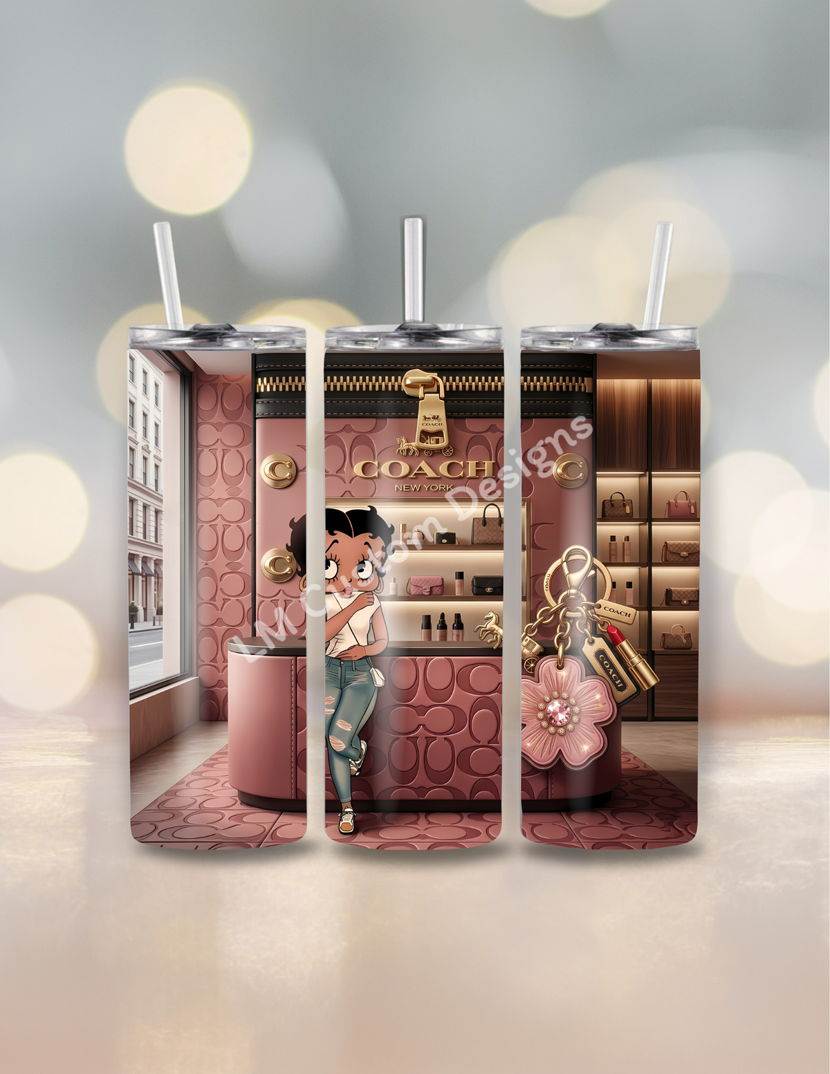 Betty Boop Coach- Brown