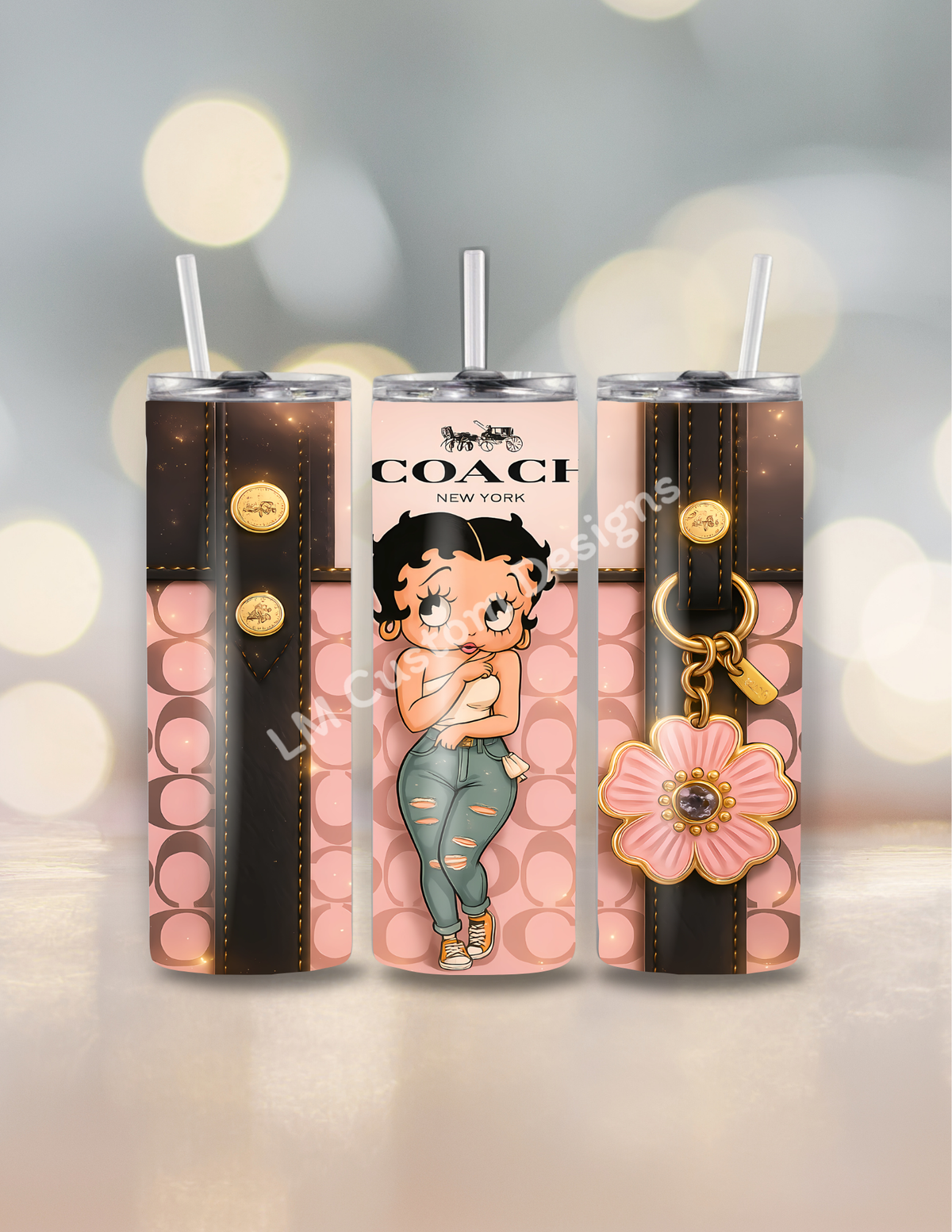 Betty Boop Coach- Pink