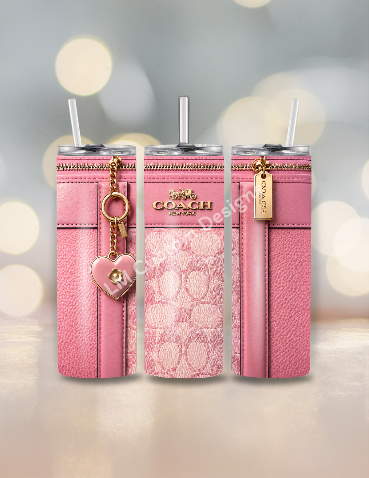 Coach Dark Pink