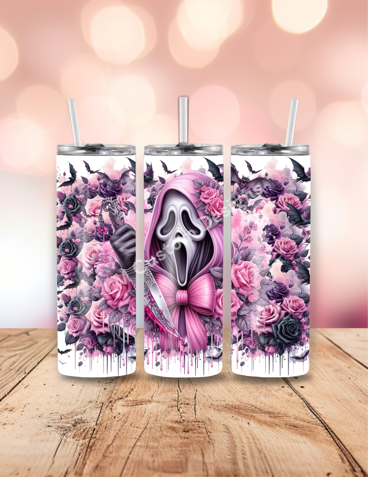 Ghostface Pink & Black