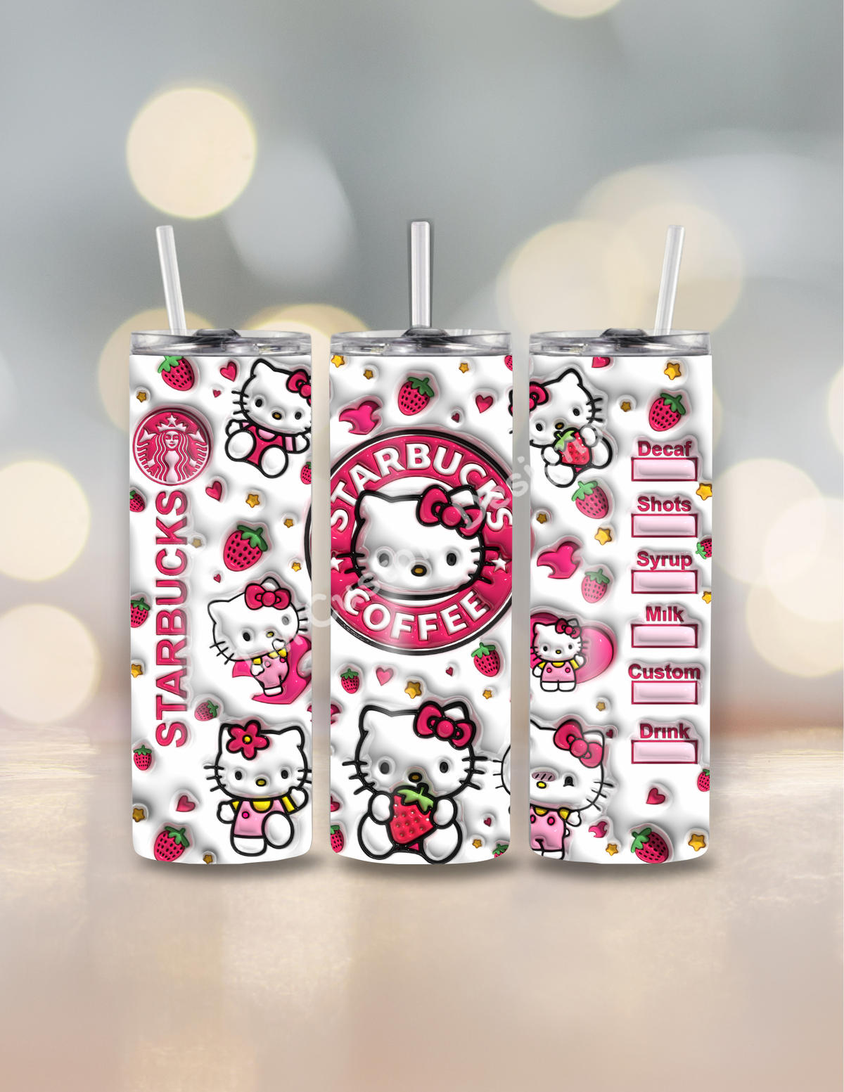 Hello Kitty 3D Starbucks