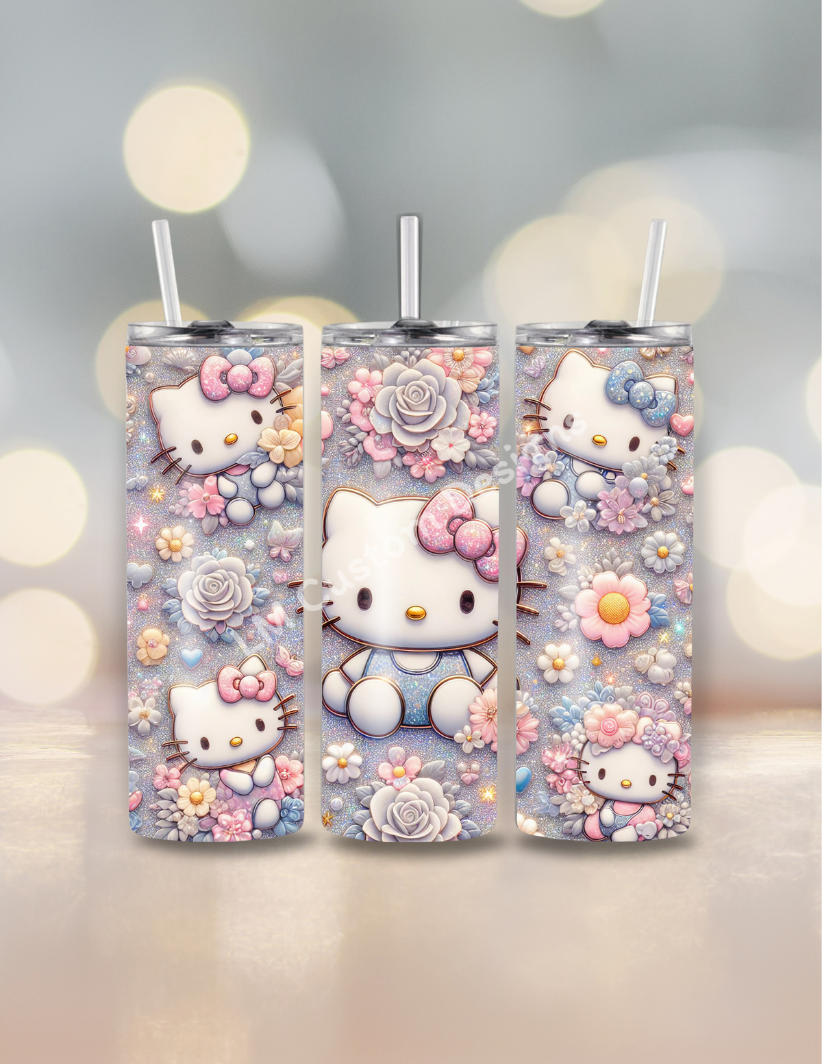 Hello Kitty Blue Grey