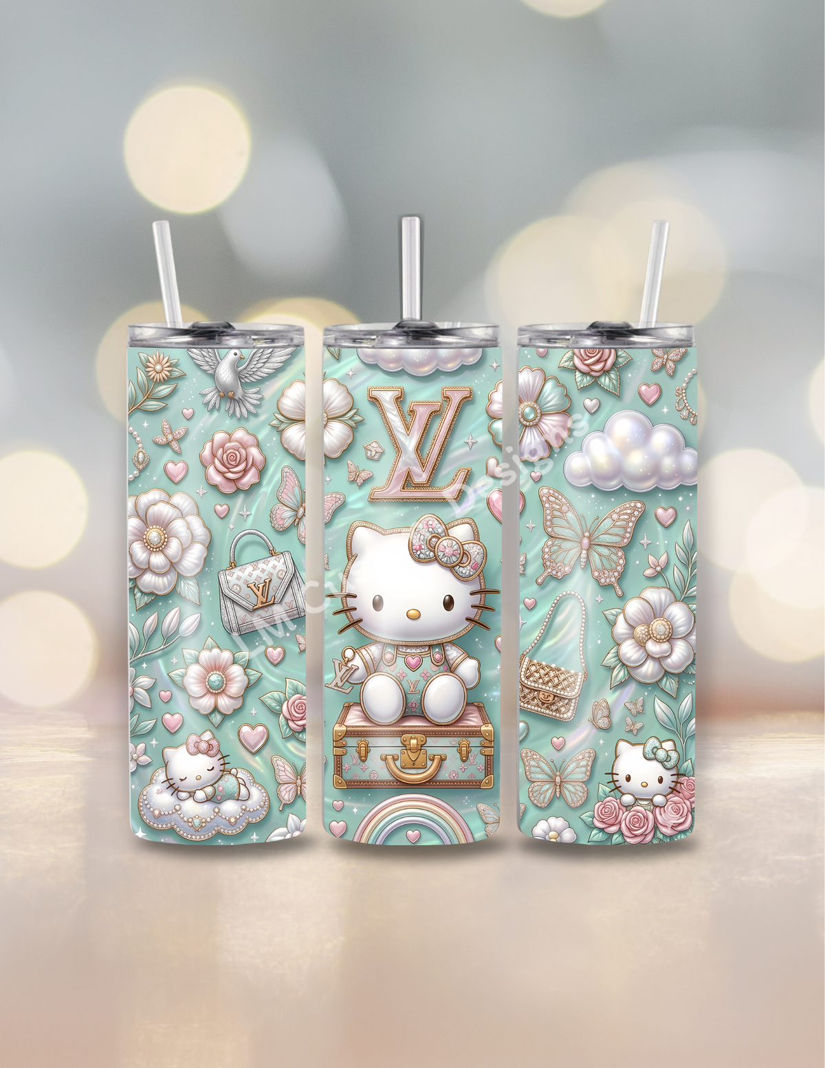 Hello Kitty Glitter LV