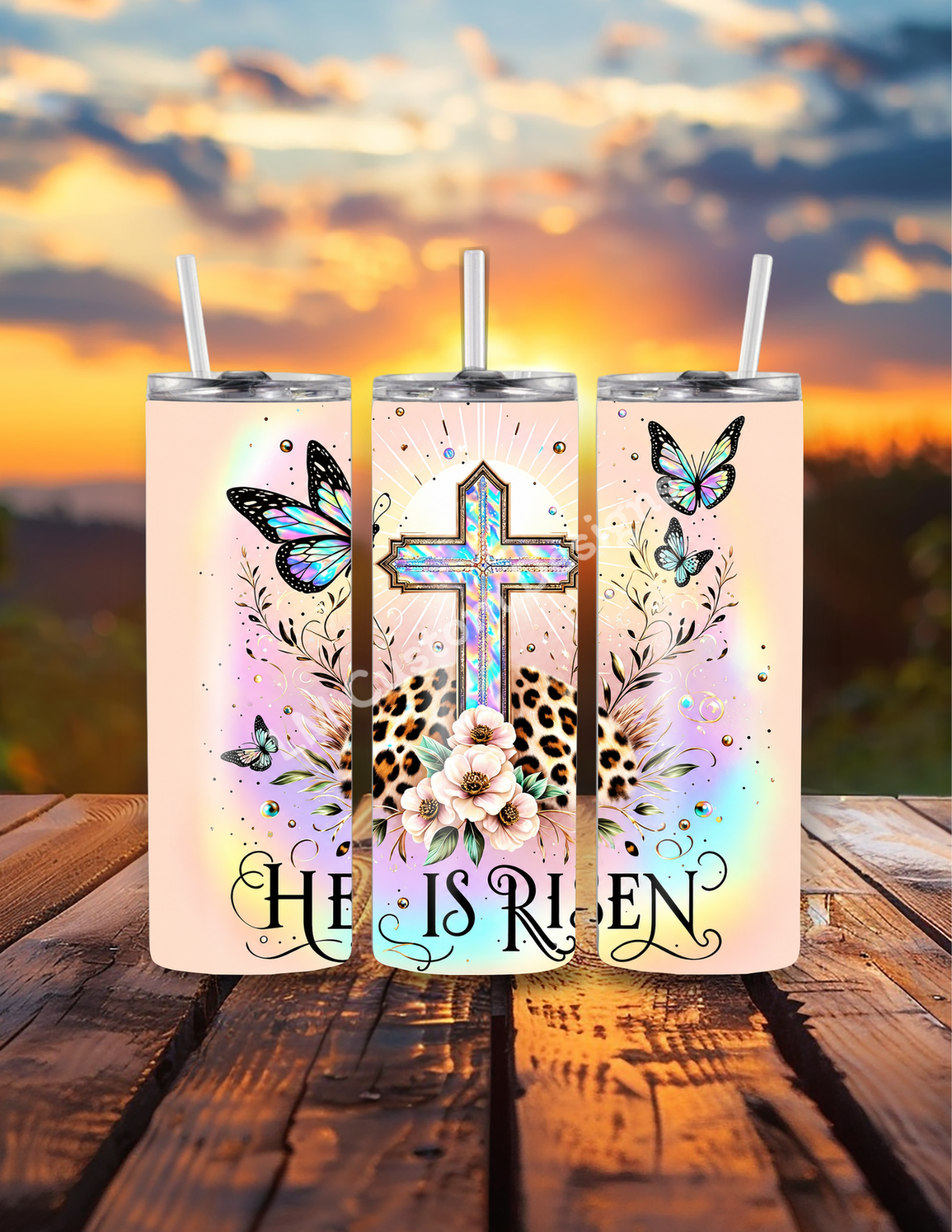 He is Risen Holographic