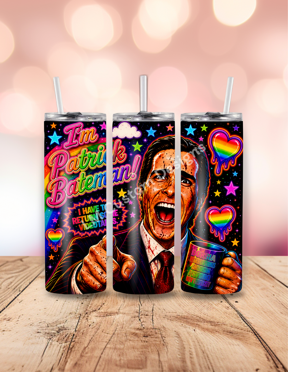 Patrick Bateman Colorful