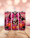 Pink Bow Skeleton