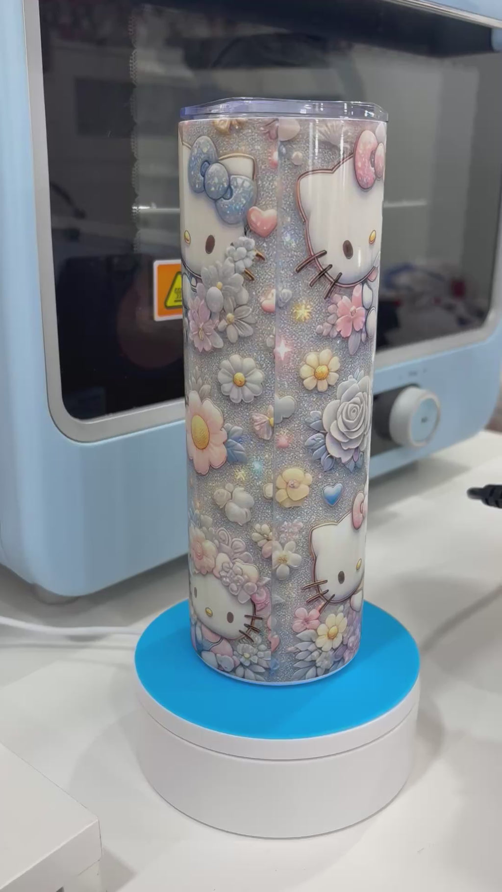 Hello Kitty Blue Grey