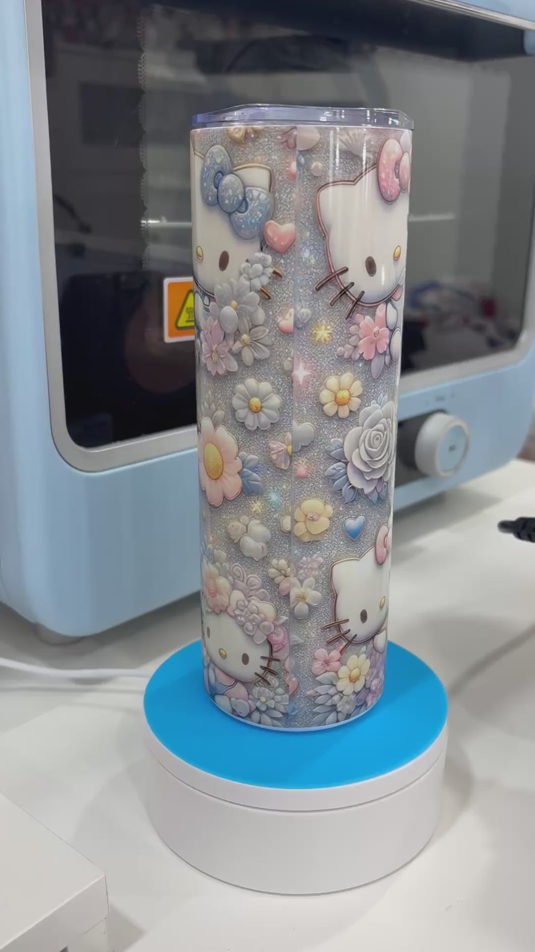 Hello Kitty Blue Grey